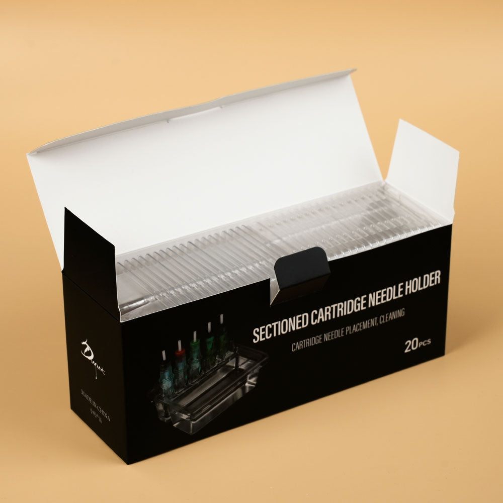 Rectangular Plastic Tattoo Needle Rinse Cup