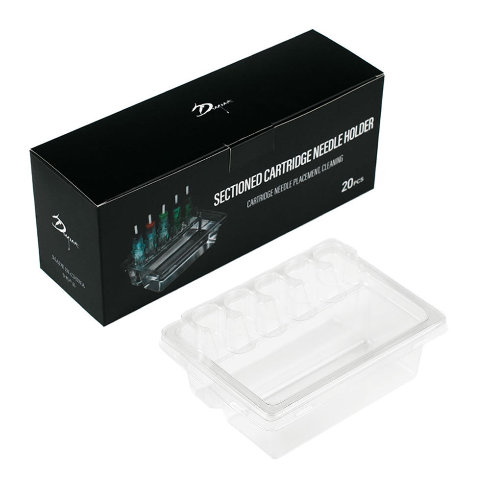 Rectangular Plastic Tattoo Needle Rinse Cup
