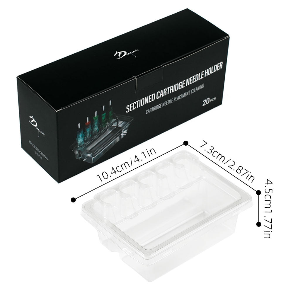 Rectangular Plastic Tattoo Needle Rinse Cup