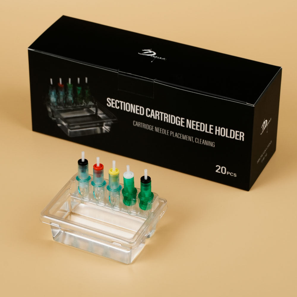 Rectangular Plastic Tattoo Needle Rinse Cup