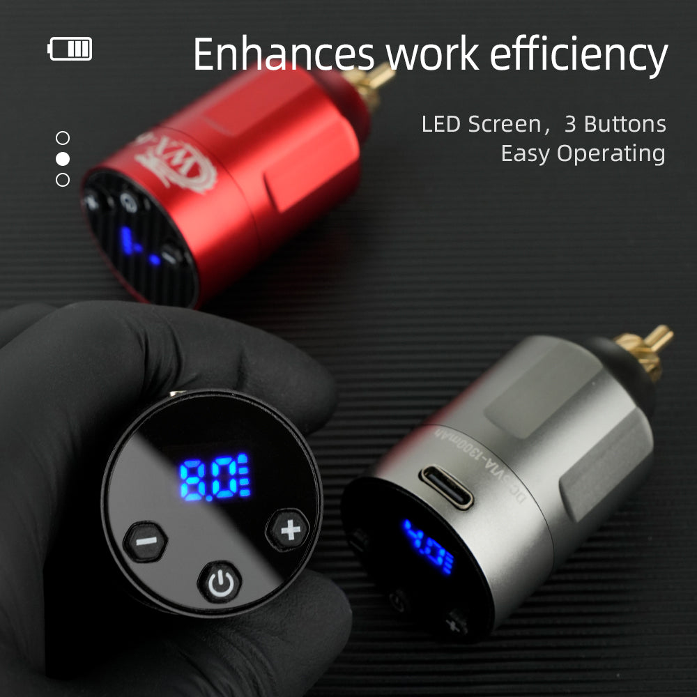 rotační stroj napájení bezdrátový akumulátor USB digitální displej baterie pro RCA rotační stroj dodává